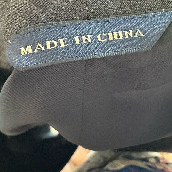 Banana Republic Men's Gray Wool Suit Vest Size 40 Formal - Picture 6 of 6